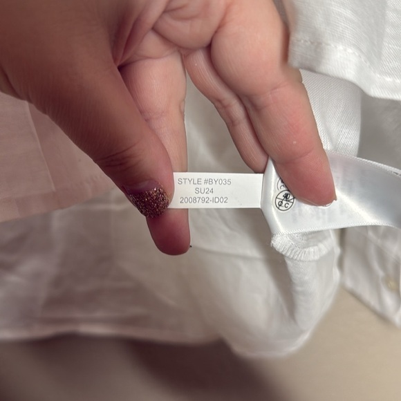 J. Crew Factory Linen-Blend Button-Up Shirt - Picture 10 of 14